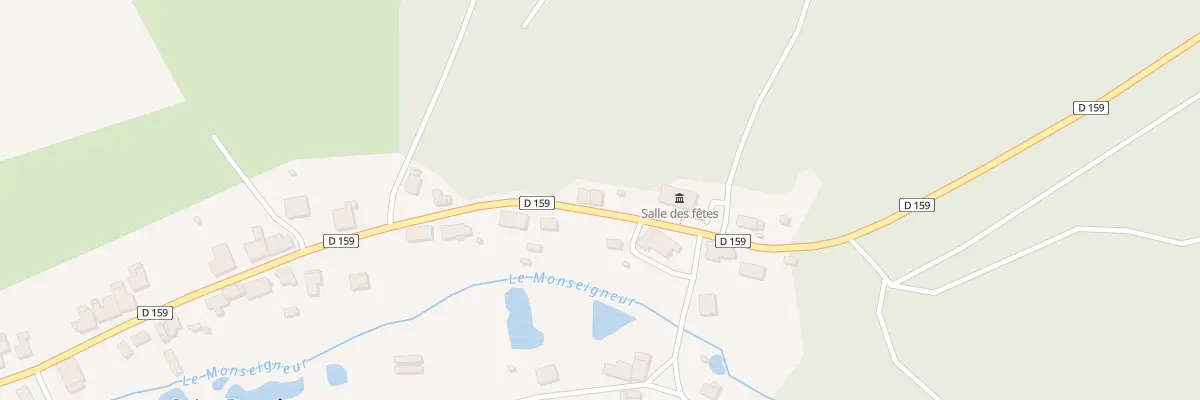Plan du 29 Rue de la Chipotte à Saint-Benoît-la-Chipotte