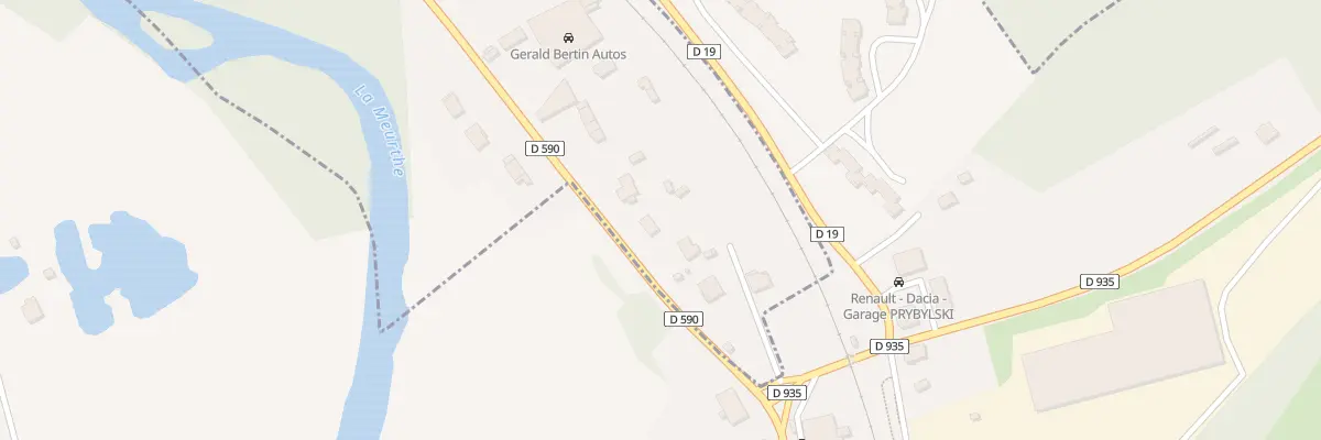 Plan du 4 Rte de Nancy à Gélacourt