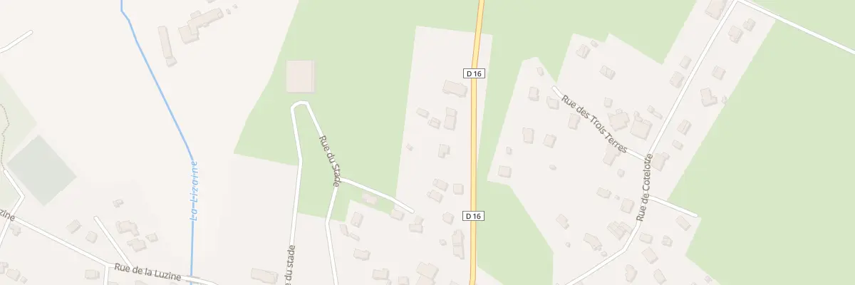 Plan du 23 Rue de la Morette à Luze