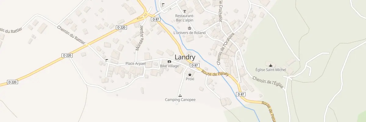 Plan du 5047 Chef Lieu à Landry