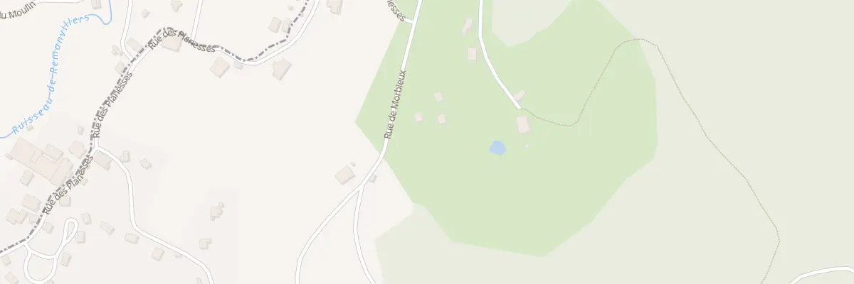 Plan du 34A Rte de Morbieux à Ramonchamp