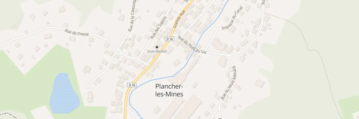 Plan du 24 Rue de France à Plancher-les-Mines
