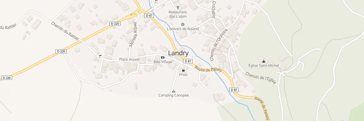 Plan du 5046 Chef Lieu à Landry