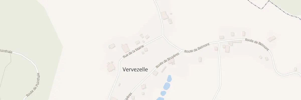 Plan du 3 Rue de la Mairie à Vervezelle