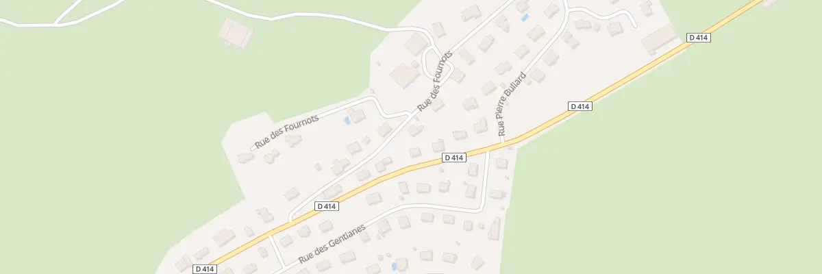 Plan du 8 Rue des Fournots au Russey