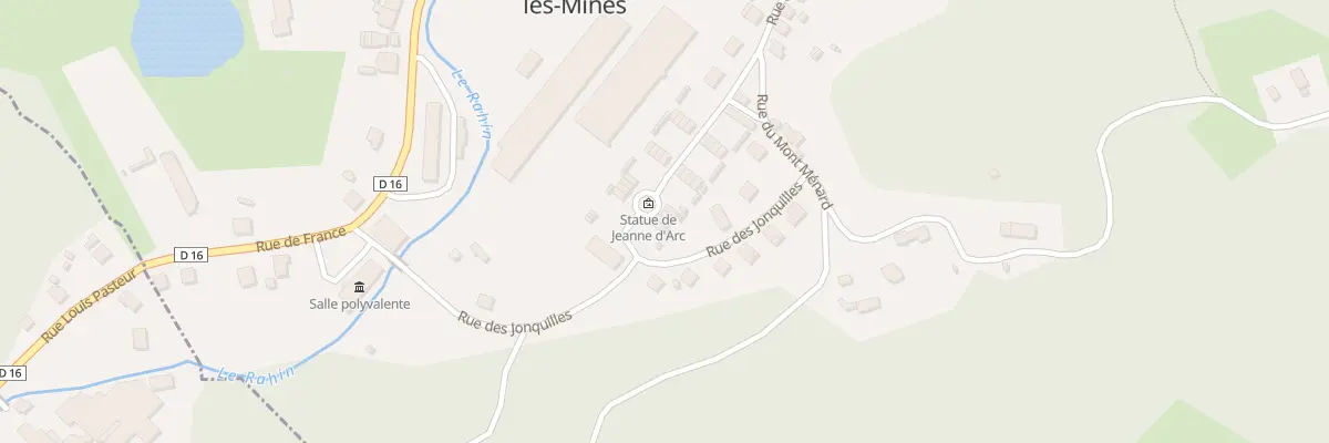 Plan du 14B Rue du Mont Menard à Plancher-les-Mines