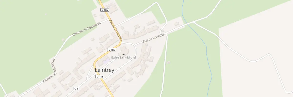 Plan du 18 Rue des Vignes à Leintrey