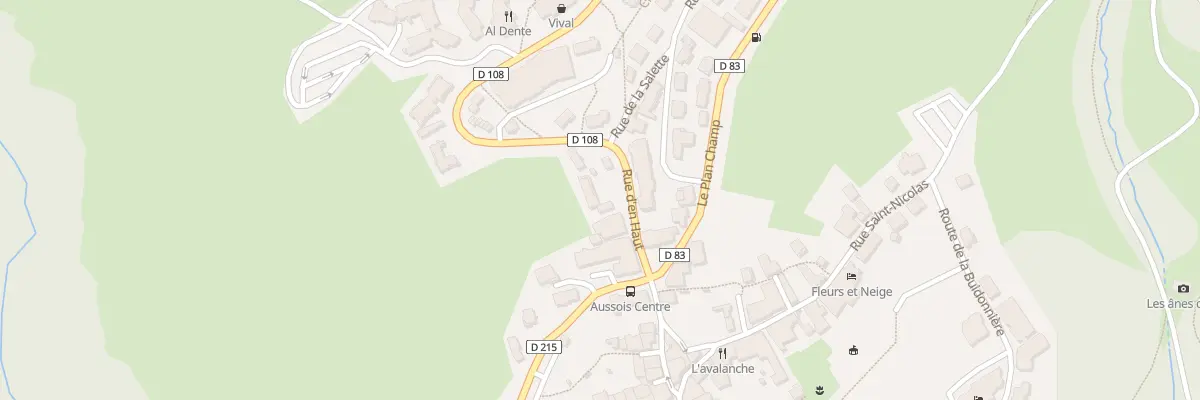 Plan du 25 Rue d’en haut à Aussois