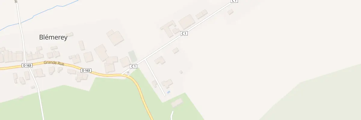 Plan du 6 Rte de Reillon à Blémerey