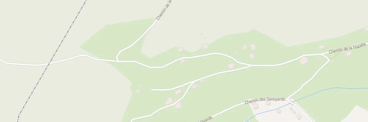 Plan du 21 Che de la Hazelle à Sapois