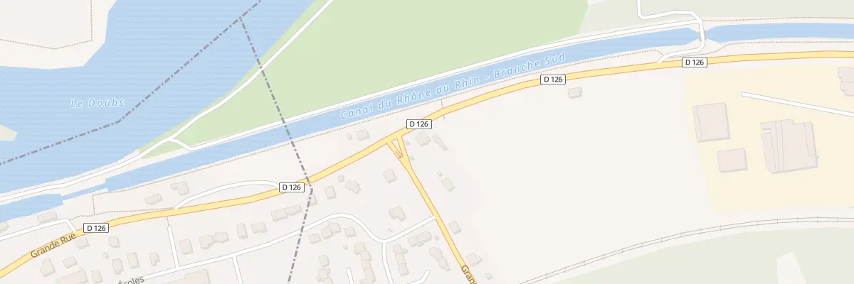 Plan du 3 Rte de Dampierre à Berche