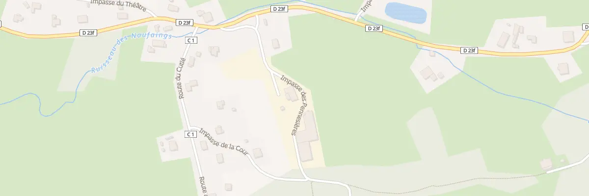 Plan du 184 Imp des Pennesières à Gerbamont