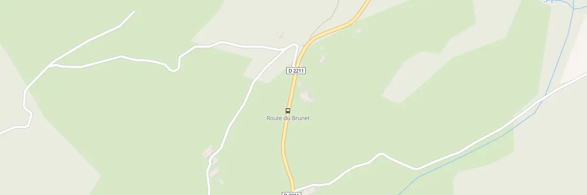 Plan du 1993 Rte du Brunet à Saint-Auban