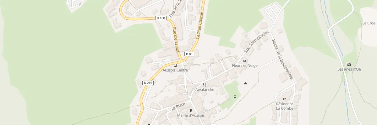 Plan du 2 Rue du Plan Champ à Aussois