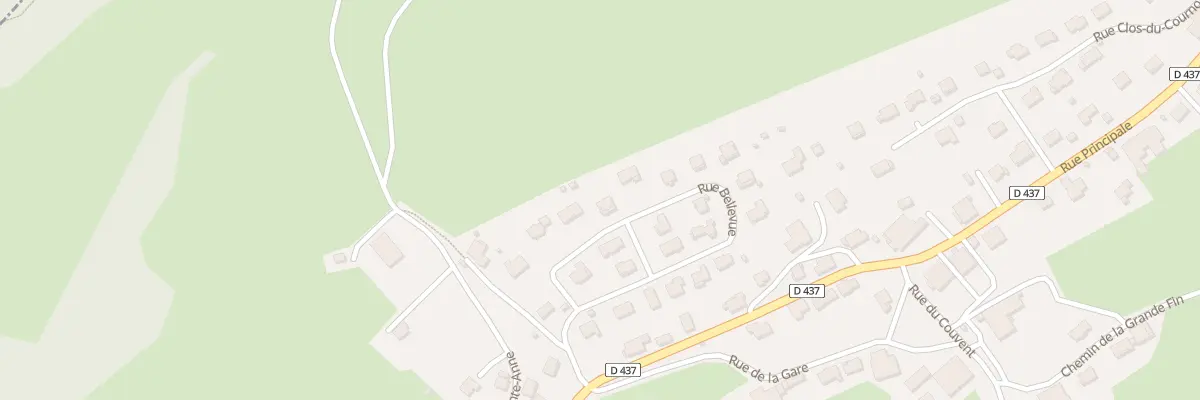 Plan du 9 Rue Bellevue aux Fontenelles