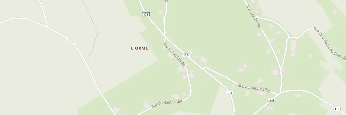 Plan du 30 Rue de l’Horme à Mortagne