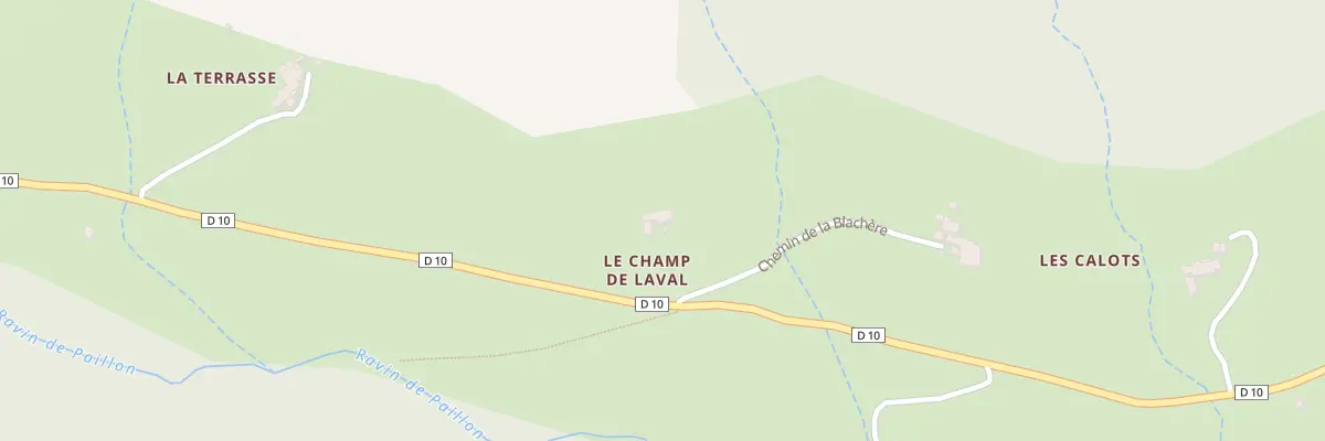 Plan du 15 Les Glaires à Val-de-Chalvagne