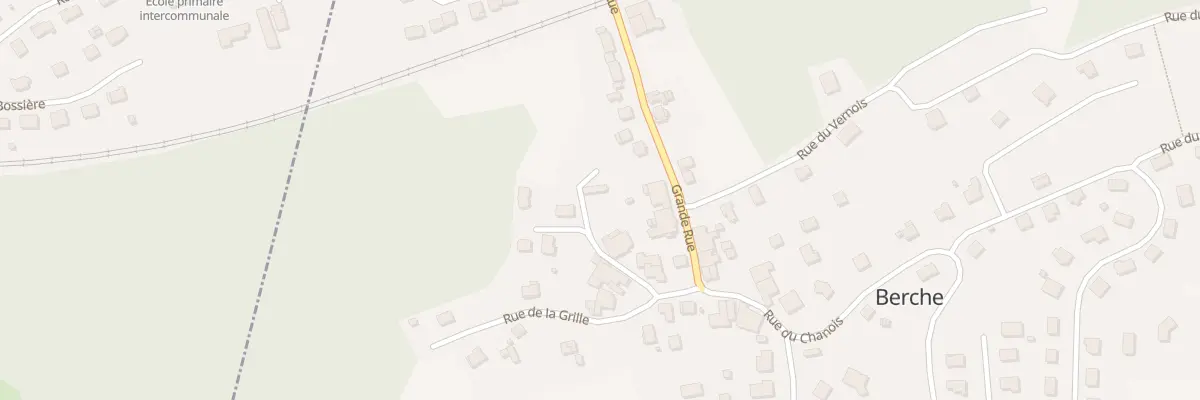 Plan du 12 Gr Grande Rue à Berche