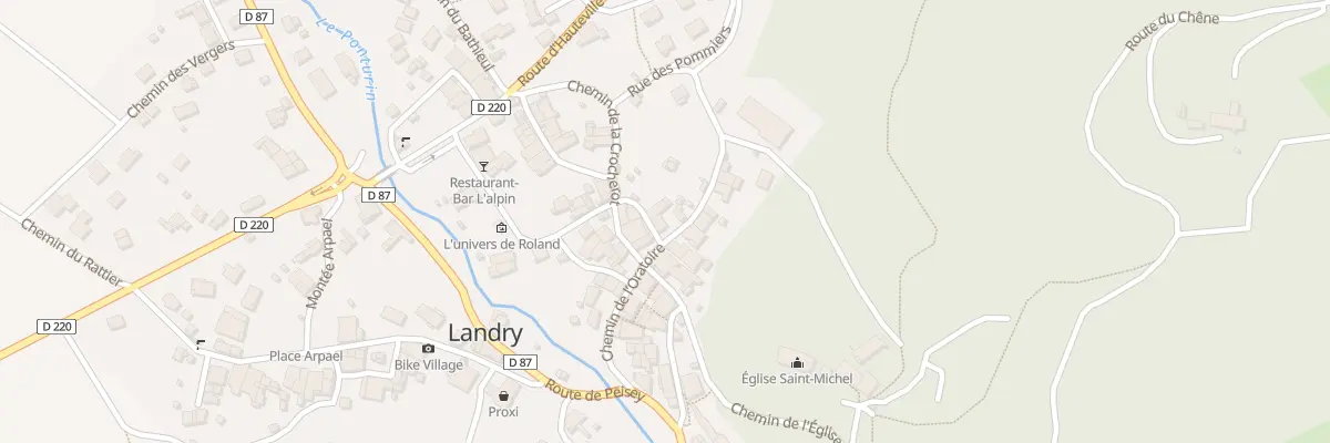 Plan du 5050B Landry à Landry