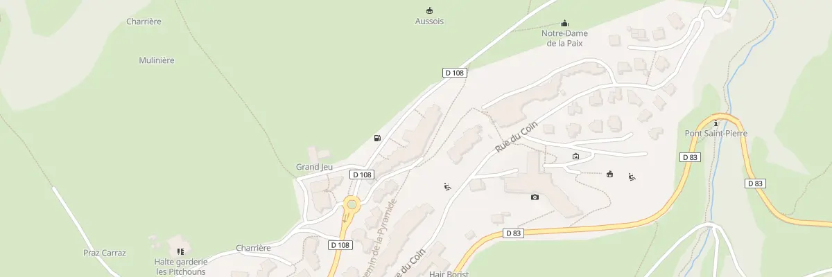 Plan du 34 Rue des Barrages à Aussois