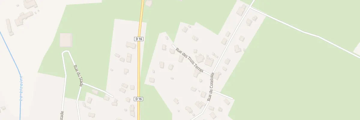 Plan du 3 Rue des Trois Terres à Luze