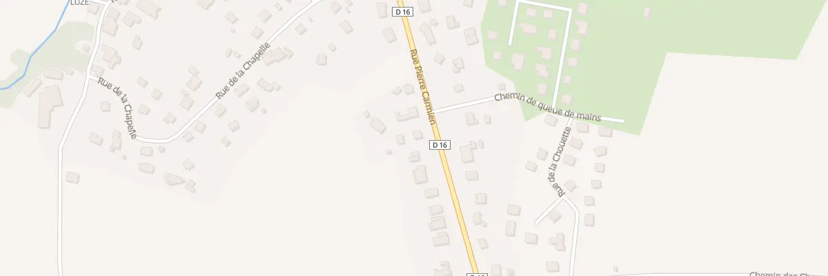 Plan du 16 Rue Pierre Carmien à Luze
