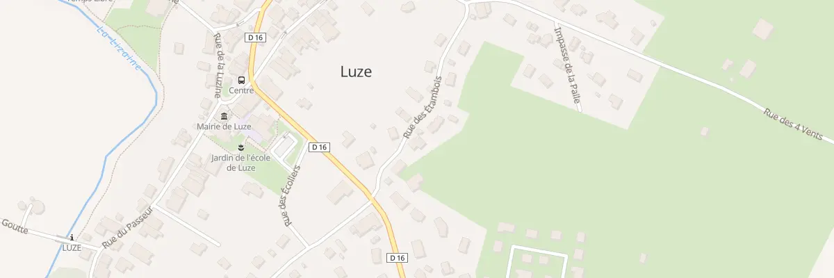 Plan du 4 Rue des Etambois à Luze