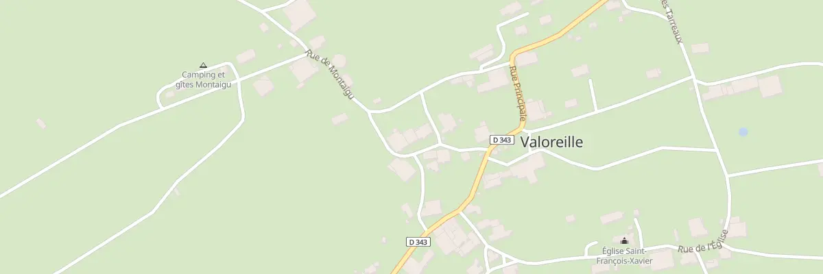 Plan du 4 Rue des Charrieres à Valoreille