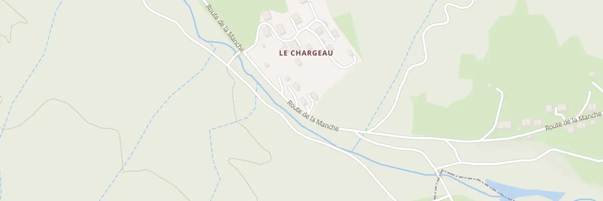 Plan du 4235 Rte de la Manche à Morzine
