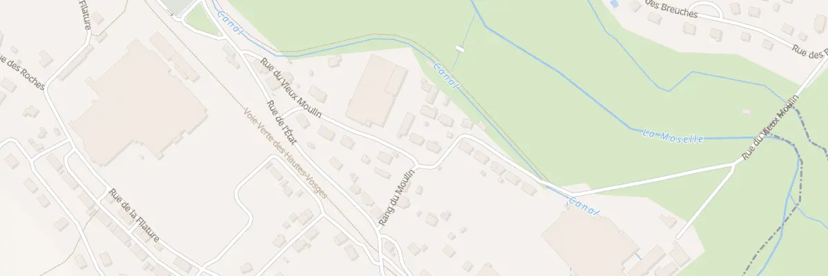 Plan du 17 Rue du Vieux Moulin à Ramonchamp