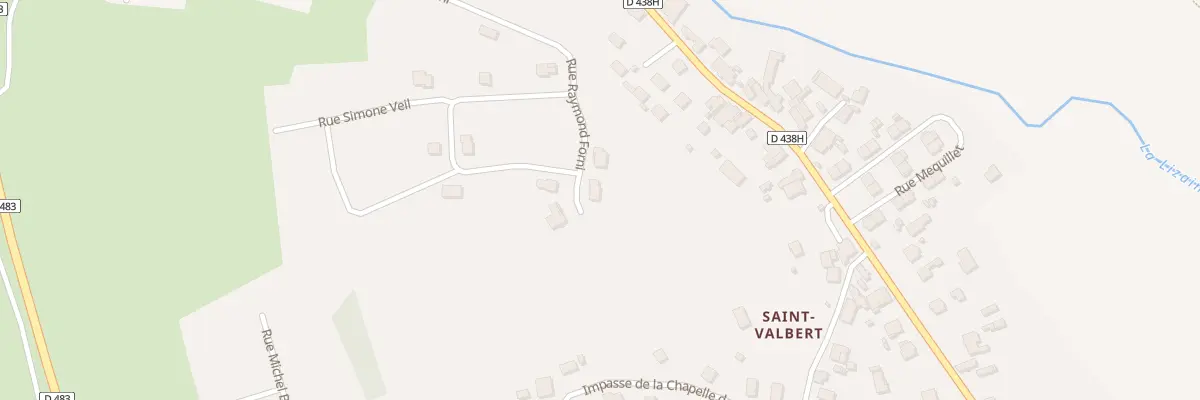 Plan du 13 Rue Raymond Forni à Héricourt