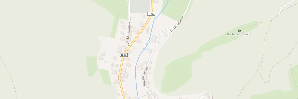 Plan du 7 Rue de Laurier à Plancher-les-Mines