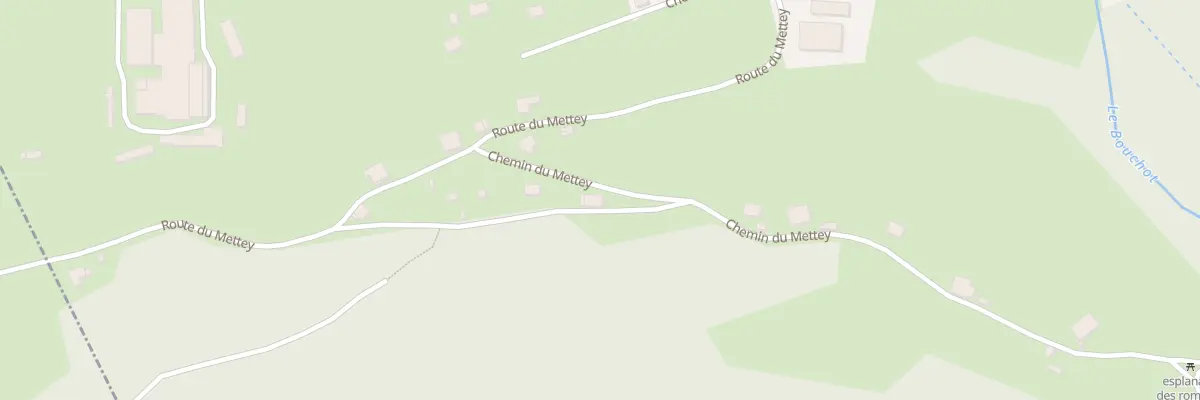 Plan du 4 Che du Mettey à Sapois