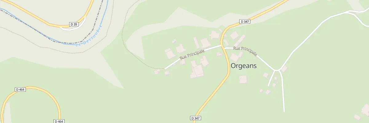 Plan du 4 Rue Principale à Orgeans-Blanchefontaine