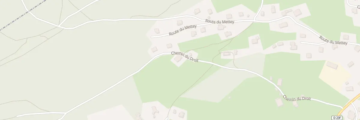 Plan du 7 Che du Droit à Gerbamont