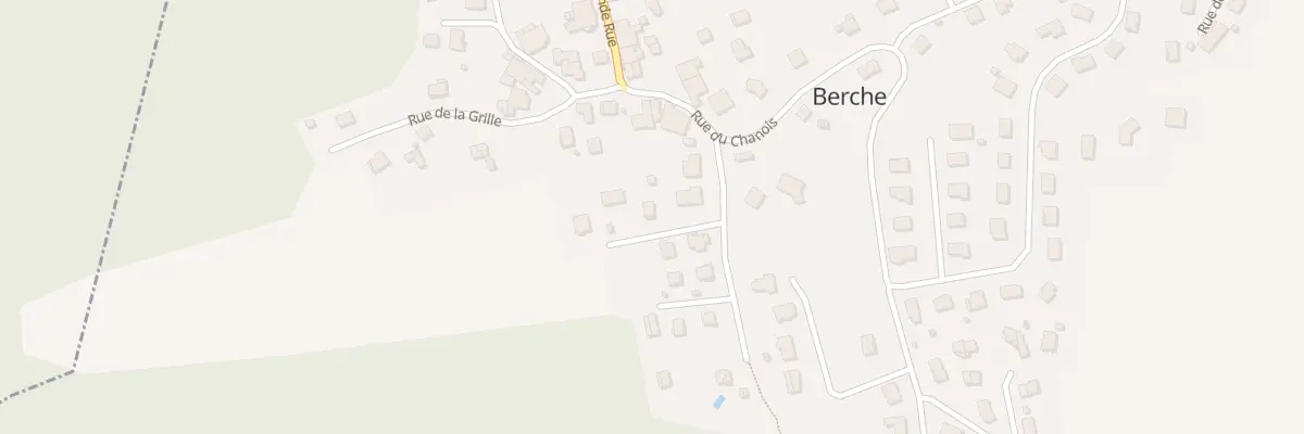 Plan du 6 Rue des Chenevières à Berche