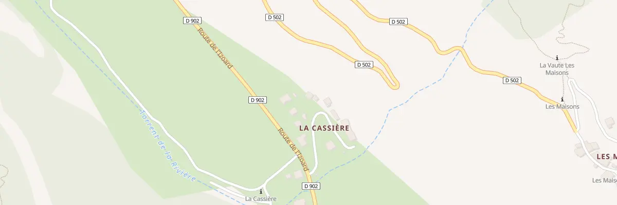 Plan du 91 Imp du Pellas à Arvieux