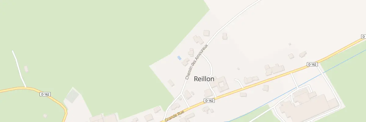 Plan du 1 Che des Amoureux à Reillon