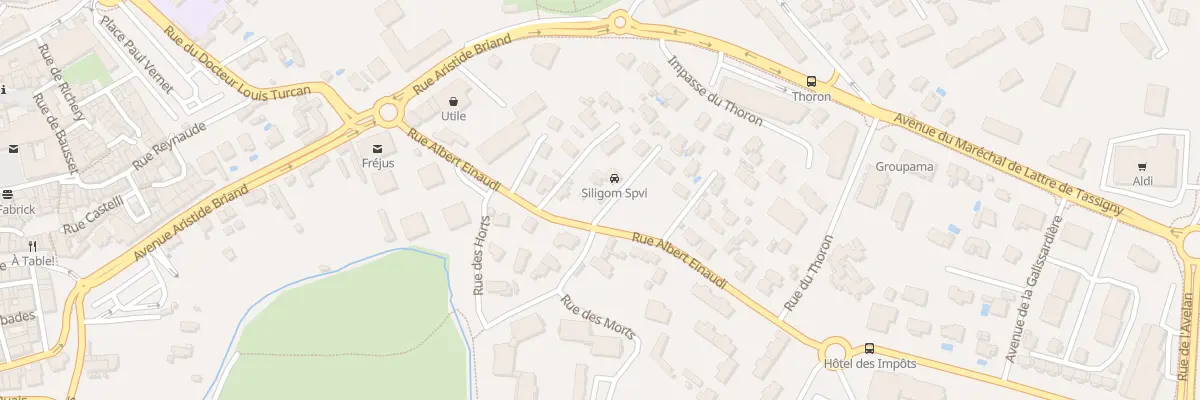 Plan du 193 Rue Albert EINAUDI à Fréjus