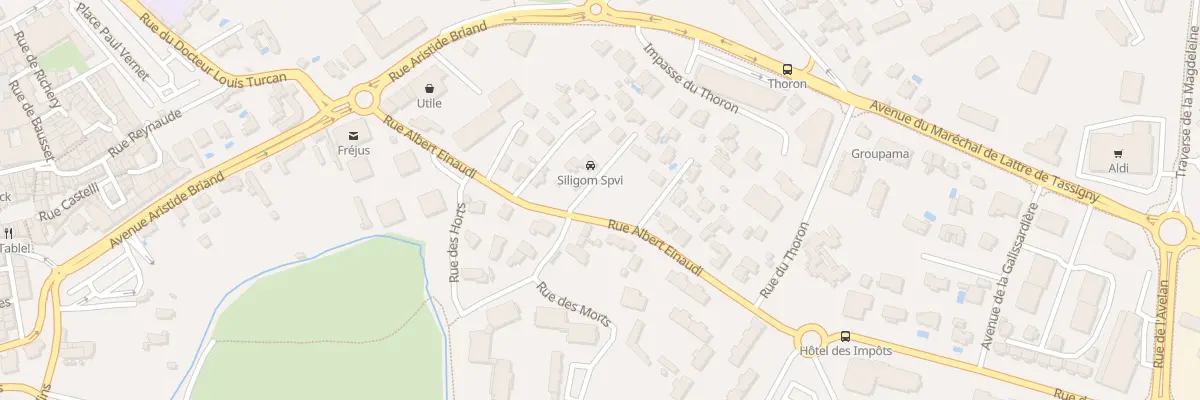 Plan du 215 Rue Albert EINAUDI à Fréjus