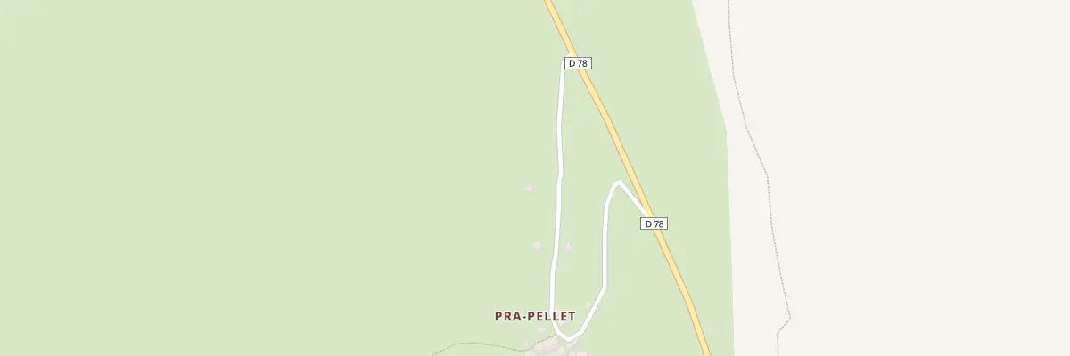 Plan du 5113 Pra Pellet à Saint-Martin-d’Entraunes