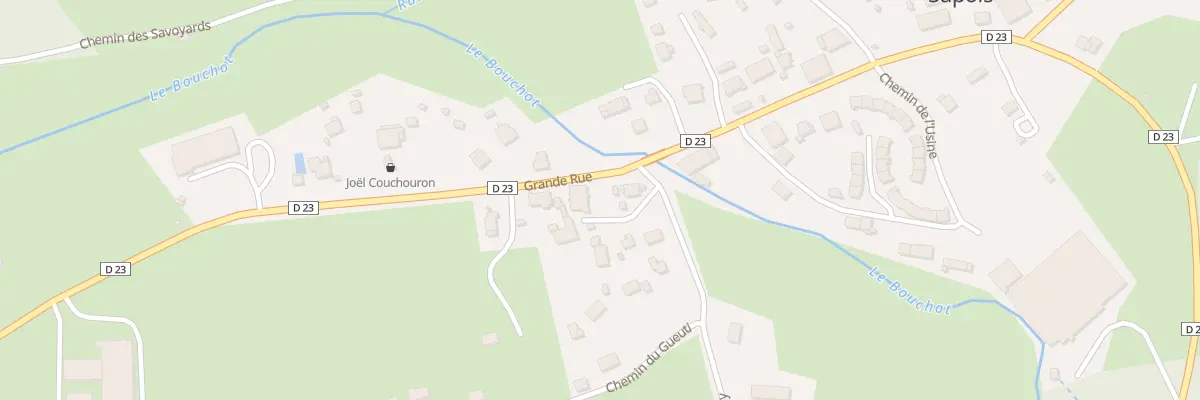 Plan du 18 Grande Rue à Sapois