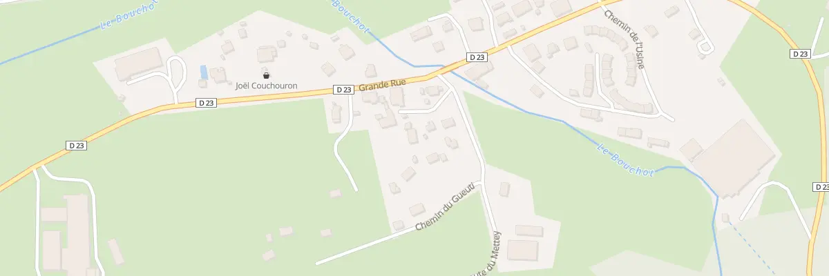 Plan du 2B Rte du Mettey à Sapois