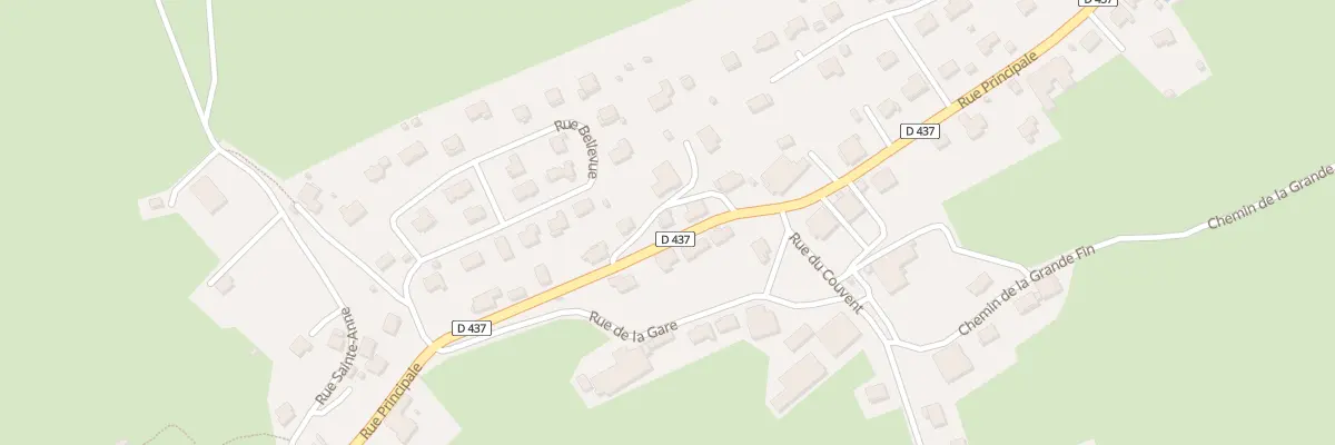 Plan du 27 Rue Principale aux Fontenelles