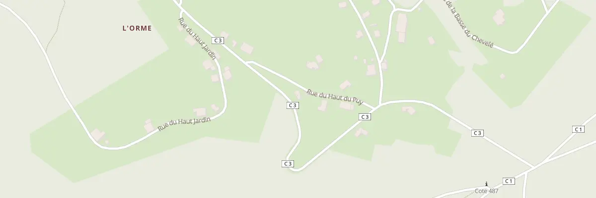Plan du 14 Rue de l’Horme à Mortagne