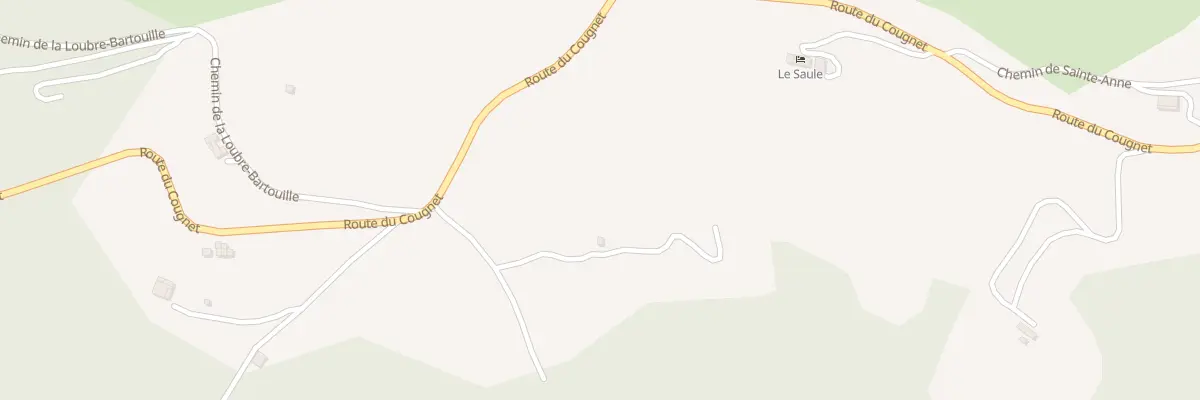 Plan du 900 Rte du Cougnet à Briançonnet