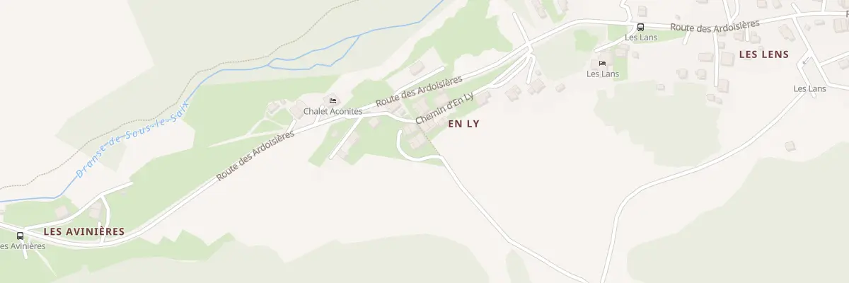 Plan du 80A Che d’En Ly à Morzine