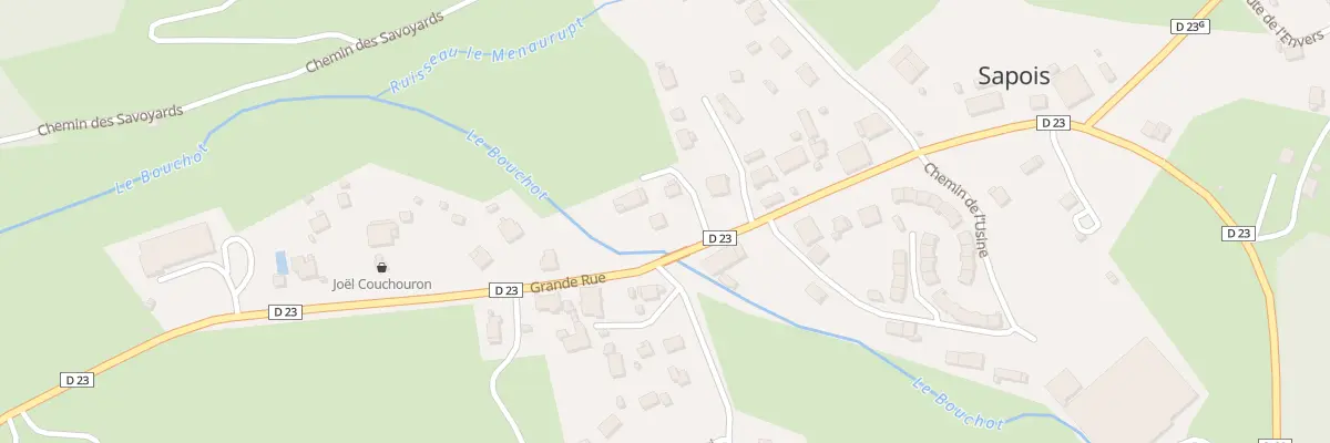 Plan du 31 Grande Rue à Sapois