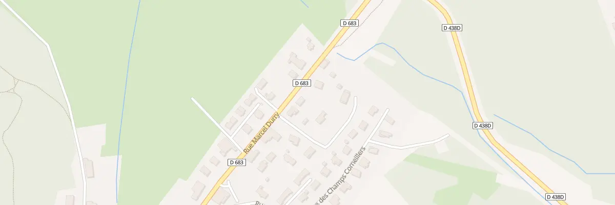 Plan du 5 Rue Marcel Durry à Héricourt