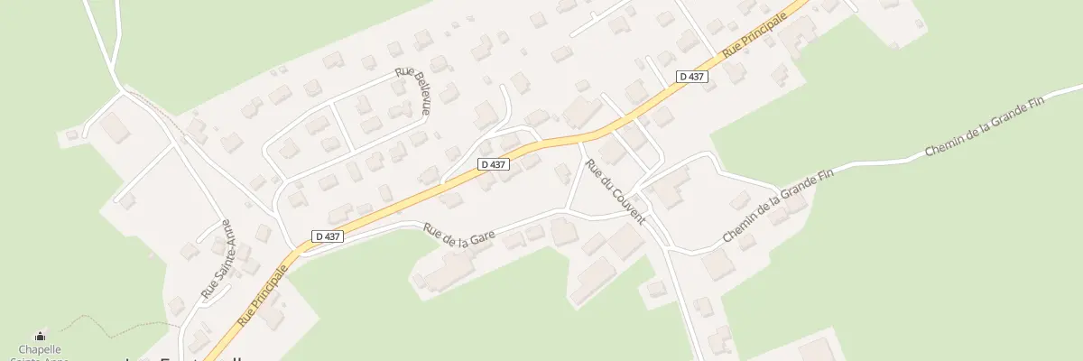 Plan du 20 Rue Principale aux Fontenelles